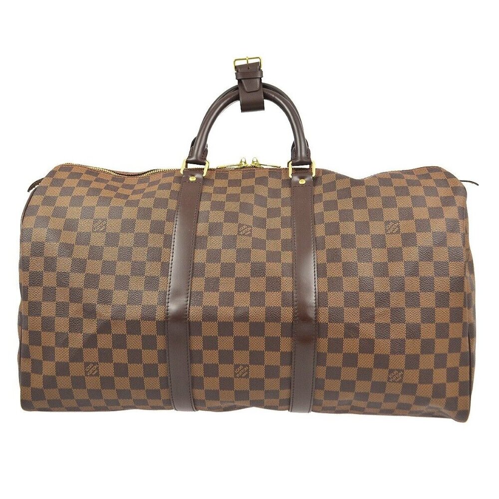 Louis Vuitton Damier Keepall 50 Travel Duffle Handbag